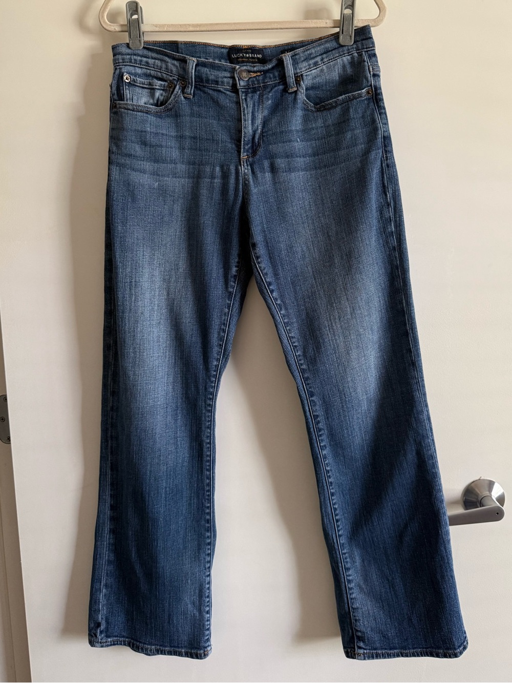 Lucky Brand Mid Rise Easy Rider Ankle Jeans